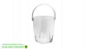 BALDE GELO PLAST TRANP 16CM BA24306