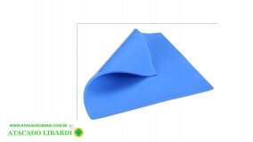 FOLHA EVA AZUL ESCURO 40X47CM 1,3MM 10UNI  PE5004