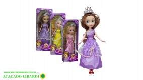 BONECA JULIA PRINCESINHA FU1006