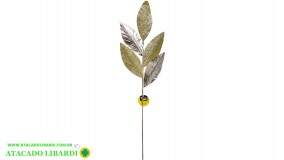 FOLHAGEM METALIZADA FIORI SORT GLITTER 1PC 69CM NTA86767