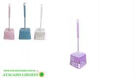 ESCOVA SANITARIA PLAST 36CM QUAD C/COPO ES13456