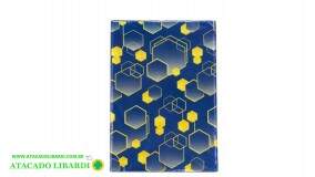 PAPEL 30X45CM PRES SACO BLUE GOLD C/50 435