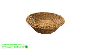 CESTO 20X7CM PLAST TRABALHADA BA28524