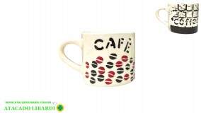 CANECA CERAMICA 80ML SORT IS0076
