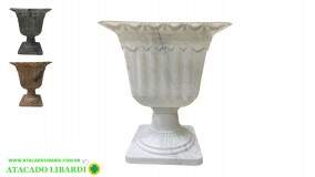 VASO TACA DECORATIVO PLAST 27X23CM COLOR 0943IJ