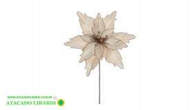 BICO PAPAGAIO AVELUDADO 40CM C/GLITTER CHAMPANHE 99486003