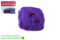 TEIA ARANHA HALLOWEEN ROXO 49868004