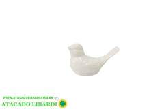 ENFEITE  PORCELANA 7X5CM PASSARINHO F192501