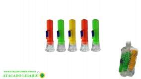 LANTERNA 7CM LED 5UND COLOR DT6684