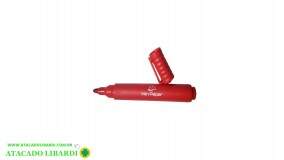 MARCADOR PERMANENTE UNI VERMELHO WPD20023
