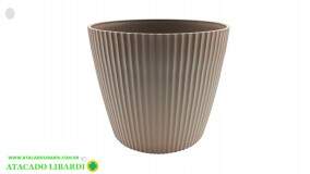 VASO PLAST COLOR 15CM DEC VAS0048