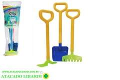 SOLAPA KIT PRAIA FERRAMENTAS 3PCS 176