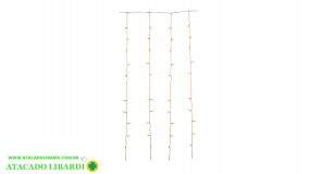CORTINA  500 LED 3X3M 127V LARANJA 49201002