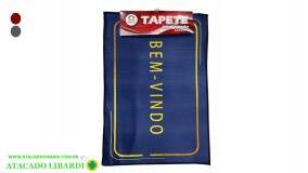TAPETE BEM VINDO 40X60CM POLIESTER FUT279