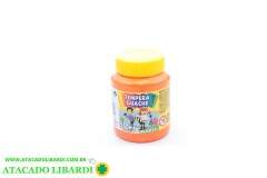 TINTA GUACHE 250ML LARANJA 02023