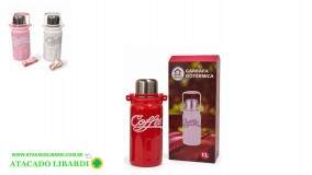 GARRAFA ISOTERMICA 1L C/ALCA FUT1167