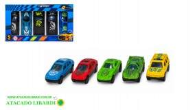 BLISTER CARRO COLECAO 5PCS 5CM SUPERCAR BA01721