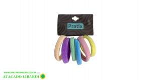 ELASTICO P/CABELO 6UNI COLOR  W162