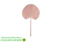 FOLHA LATANIA C/GLITTER  ROSE 55CM  74189002