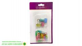 CLIPS 28MM 100UNI COLOR CLI13