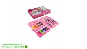 ESTOJO DE PINTURA 68PCS UNICORNIO MS68G