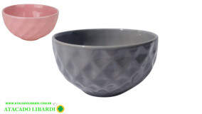 BOWL CERAMICA 13X13X7CM  DIAMOND 450ML CK7060
