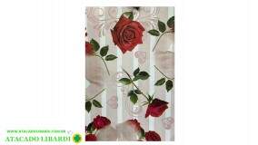 PAPEL 15X22CM PRES SACO AMOR EM FLOR C/50UNI 