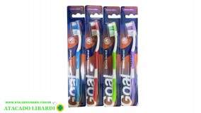 ESCOVA DENTAL ADULTO C/PROTETOR 12UNI  GL0310