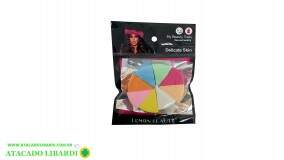 ESPONJA P/MAQUIAGEM 8PCS COLOR BA32880
