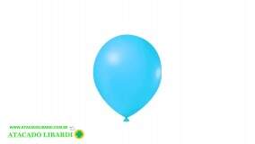 BALAO 9 JOY NEON AZUL ROYAL 25UNI NE02