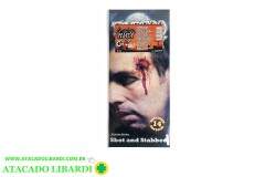 TATUAGEM FACIAL HALLOWEEN 31,5CMX12CM NS329738