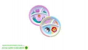 PRATO INFANTIL RED PLAST SORT4018KIDA