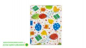 PAPEL 30X45CM PRES SACO BALOONS C/50UNI 136