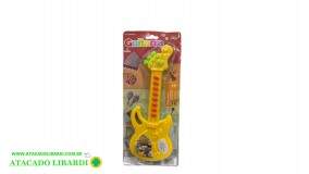 BLISTER GUITARRA MUSICAL 25CM COLOR PILHA TK1918