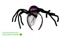 TIARA ARANHA PRETO 22CM 96087001