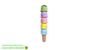MARCA TEXTO SORVETE  5PCS SOFT COLOR DV80028