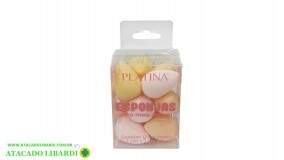 KIT ESPONJA MAQUIAGEM 12PCS COLOR CB4162