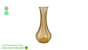 VASO VIDRO 16CM LOUVRE COLOR TP1828