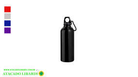 GARRAFA ALUM 500ML C/TAMPA COLOR HG62324