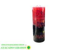 VELA MAX 7 DIAS 255G VERMELHA/PRETA 281