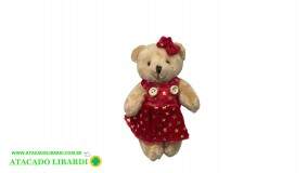 URSO PENDENDENTE 12CM NAT0434