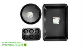 ASSADEIRA ANTIADERENTE 3PCS WX21762