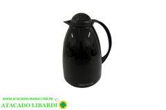 GARRAFA TERMICA ROSCA 650ML FLORENCA PRETA 81101