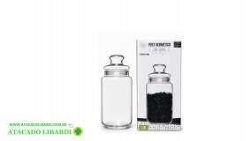 POTE VIDRO HERMETICO 1300ML C/TAMPA DT24088