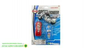 BLISTER CARRO 3PCS 9CM SUPERCAR TURBO FU19620