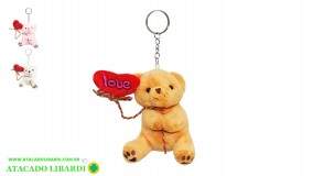 CHAVEIRO URSO 10CM PELUCIA HW40817