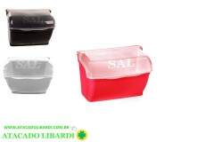 SALEIRO 1KG PLAST C/TAMPA COLOR 064CL