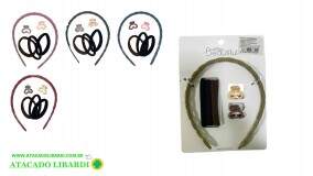 TIARA PLAST C/ACESSORIOS UC202815
