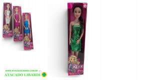BONECA FASHION STREET C/VESTIDO GK2379