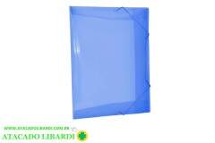 PASTA ABA OFICIO C/ELASTICO 10UNI AZUL 1235